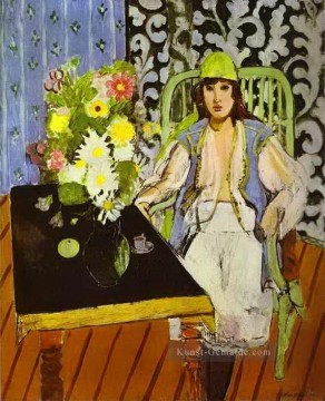 Henri Matisse Werke - Der schwarze Tisch 1919 abstrakter Fauvismus Henri Matisse
